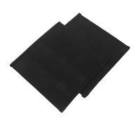 VICASKY 2Pcs Black Single-Hand Card Holder Tool Playing Card Organizer for Poker Games and Family Game Nights Lightweight Plastic Stand for Easy Holding