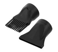 VICASKY 2pcs Blow Dryer Concentrator Attachment Nozzle Professional Hair Dryer Concentration Nozzle Blow Concentrator and Comb Accessories for Salon and Home Use for Hairdryer