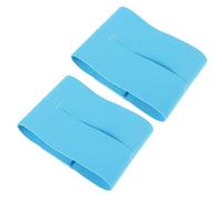 VICASKY 2Pcs Blue Baseball Glove Strap Elastic Wrist Band for Youth Softball and Baseball Training, Compression Wrap Accessory for Glove Break-In and Secure Fit