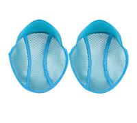 VICASKY 2pcs Blue Hard Hat Liner Sweatband, Breathable Polyester Safety Helmet Insert Pad with Ventilation and Sweat Absorption, Easy to Disassemble and Wash, for Construction Work