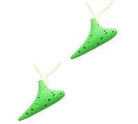 VICASKY 2pcs Boy Girl's Ocarina Instrument Easy to Learn Alto Ocarina for Beginners Design for Boys and Girls Edition