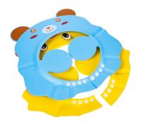 VICASKY 2pcs Boys and Girls Shower Caps Adjustable Shampoo Hats Ear Protection for Bathing Cartoon Design Boy Girl Bath Visor for Washing Hair