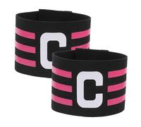 VICASKY 2Pcs Captain Armband for Soccer Football Basketball Team Sports Breathable Comfortable Leadership Badge for Adult Players Multi-sport Elastic Arm Bands