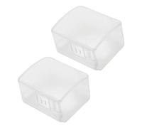 VICASKY 2Pcs Child Proof Door Knob Covers Door Knob Safety Cover for Boys and Girls Sleek Modern Design Child Safety Easy to Unlock for Adult ABS Material Toilet Storeroom