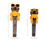 VICASKY 2pcs Colorful Robot Lollipop Holder for Birthday Party and Halloween Funny Candy Display Stand with Sturdy Multi-functional Storage for Treats and Small
