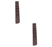 VICASKY 2pcs Concert Ukulele Fretboard Fingerboard for Hawaii Guitar Accessories Replacement Rosewood Ukulele Fretboard for Concert Practice