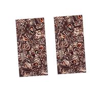VICASKY 2pcs Diy Guitar Pickguard Celluloid Material Non-deforming Scratchproof Heat-resistant for Acoustic