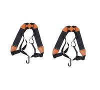 VICASKY 2pcs Double Shoulder Saxophone Strap Harness Soft Padding Easy off Sax Types