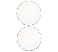 VICASKY 2pcs Drum Accessories Lightweight Drumheads Easy to Carry Replace Creative Design