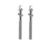 VICASKY 2pcs Drum Tension Rod Screws Bolt Long for Snare Drum Replacement Parts Screw Rod Instrument Use
