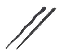 VICASKY 2pcs Ebony Hair Chopsticks Traditional Chinese Hairpins for Women Hair Sticks for Buns Ancient Style Hairpin Accessories