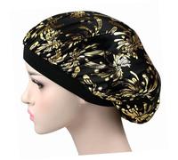 VICASKY 2pcs Elastic Sleeping Cap for Chemotherapy Wide-brimmed Bonnet Hair Loss Treatment Hat Unique Practical Design
