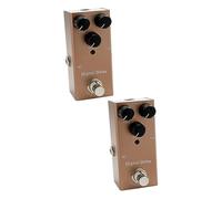 VICASKY 2pcs Electric Effects Pedal for Guitar Distortion Guitar Pedal True Bypass Metal Shell Analog Delay Effects