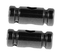 VICASKY 2pcs Electric Guitar String Buckle Guitar Roller String Retainer Low Stabilizing Fixer Locking Fixer Roller Retainers Trees Replacement Parts for Electric