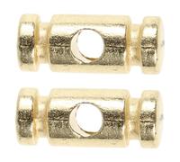 VICASKY 2pcs Electric Guitar String Buckle Roller Retainers Guitar String Trees for Low Fixer Headstock Locking Stabilizing Fixer Maintenance Parts