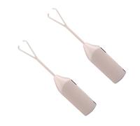 VICASKY 2pcs Electric Handheld Milk Frother Portable Lightweight Abs Stainless Steel Whisk Battery Operated Mini Drink Mixer for Coffee Milk and Egg Beating Comfortable Grip Design