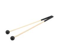VICASKY 2pcs Ergonomic Wooden Handle Drumsticks Xylophone Mallets Drumming Sticks Air Drum Sticks Percussion Kit for Drummers