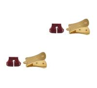 VICASKY 2pcs Erhu Mute Fiddle Mute Erhu Sourdine Tools Bridge Fittings Non-deformation Wear-resistant Volume Control
