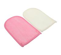 VICASKY 2pcs Exfoliating Bath Gloves for Deep Cleansing and Gentle Scrubbing Rich Lather Body Scrubber Mitts for Shower Skin-friendly Washcloths for Dead Skin Removal