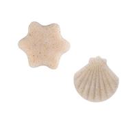 VICASKY 2pcs Exfoliating Makeup Remover Sponges Biodegradable Facial Cleansing Tool Gentle Soft for Daily Skin Care for Makeup Removal and Skin Health