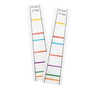 VICASKY 2pcs Finger Guide Stickers for Violin Beginners Essential Decals for Violins Aiding of Scales and Finger Placement for Players