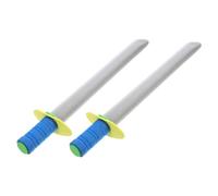 VICASKY 2Pcs Foam Sword Safe Soft Plaything for Exercise and Party Show Prop Lightweight Swords for Cosplay Role-playing and Training