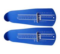 VICASKY 2pcs Foot Measuring Device for Accurate US Size Measurement with Easy to Carry Plastic Ruler Suitable for Men and Women in Household and Shoe Stores