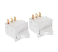VICASKY 2pcs Fridge Door Light Switch Refrigerator Freezer Appliance Replacement Switch Easy Install