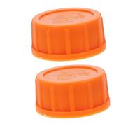 VICASKY 2pcs Gas Cap with Rubber Gasket for Lawn Mowers and Garden Equipment Durable Replacement Fuel Caps for Small Engines Optimal Sealing and Leak Prevention