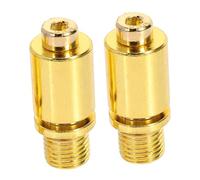 VICASKY 2pcs Gold Electric Guitar Tremolo Arm Socket Double Tremolo Bridge Jack Professional Guitar Part Compatible with Electric System