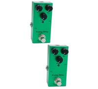 VICASKY 2pcs Guitar Analog Delay Effects Pedal Single Block Guitar Effector Professional Effect Musical Instrument Accessory