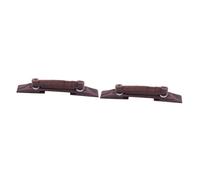 VICASKY 2pcs Guitar Bridge Replacement Roller Saddle Archtop Floating Bass Guitar Parts Bridge