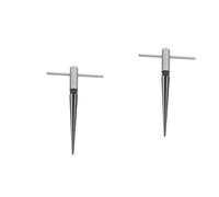 VICASKY 2pcs Guitar Luthier Tool Tapered t Handle 3-13mm Hand Held for Woodworking