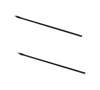 VICASKY 2pcs Guitar Neck Truss Rod Steel Two Way Rod for Electric Acoustic Guitar Neck Bow Adjustment