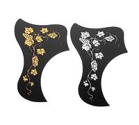 VICASKY 2pcs Guitar Pickguard for Acoustic Guitar Protective Plate in Silver Impact Protection for Accessories