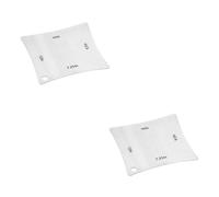 VICASKY 2pcs Guitar String Height Ruler Fingerboard Measurer Musical Instrument Tool Lightweight Design Easy to Carry