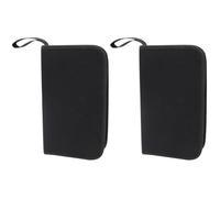 VICASKY 2pcs Guitar Tool Bag Pouch Oxford Cloth Small Organizer for Storage Tools Guitar Cleaning Kit Utility Bags for Scenario