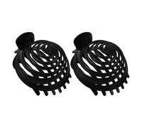 VICASKY 2pcs Hair Bun Maker Clips round No Slip Dome Hair Tool for Thick Curly Long Styling Accessories Messy Bun Maker