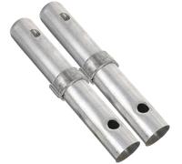 VICASKY 2pcs Heavy Duty Scaffolding Pins Scaffold Connector Rods for Secure Connection Compatible with Mobile Scaffolding Systems Quick Setup for Construction Tasks Steel Resistant Rust