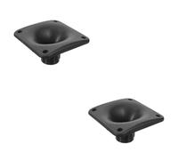 VICASKY 2pcs High-pitched Outdoor Horn Speaker Stylish Audio Accessory for Stage Performance Black Design Delivers Sound Quality