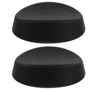 VICASKY 2pcs Indoor Bike Armrest Pads for Exercise and Stationary Bikes, Hard Plastic Construction with Screw Mount and 50mm Spacing, Ergonomic Elbow Rest Supports for Home and Gym Use