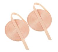 VICASKY 2pcs Khaki Elastic Strap for Pointe Shoes and Ballet Shoes, 3/4 Inch Wide Polypropylene Band, Comfortable Wear with Freedom of Movement, for Classroom Combos and Extended