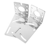 VICASKY 2pcs L Shape Aluminum Antenna Pole Bracket for Panel Antenna Lightweight and Wind Resistant Stability Versatile Outdoor Mount for Poles Easy Installation for Professionals and DIY