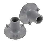 VICASKY 2pcs Large Rubber Suction Cup Feet Pads for Toilet Seat Handles Non-Slip Replacement Shower Chair Leg Tips with Powerful Suction for Bath Bench Multi-Surface Use in Home and Care