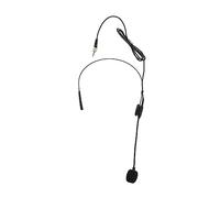 VICASKY 2pcs Lightweight Head-mounted Mic Wired Microphone Headset High Vocal Reduction for Speaker Voice Amplifier