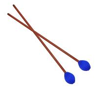 VICASKY 2pcs Marimba Mallets Maple Handles Percussion Instrument Sticks for Tongue Drum Xylophone Glockenspiel Lightweight Versatile and Easy to Carry