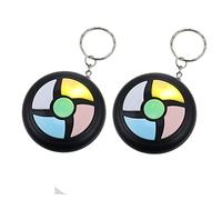 VICASKY 2pcs Memory Game Keychain Electronic Brain Teaser for Adults Concentration Training Handheld Plaything Color Sequence Puzzle for Hand Eye Coordination and Patience Development