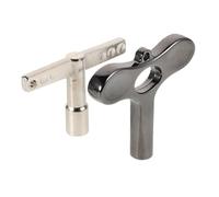 VICASKY 2pcs Metal Drum Tuning Keys Portable Drum Keys for Acoustic and Electronic t Shaped Tuning Device Snare Essentials