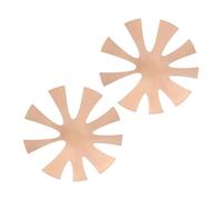 VICASKY 2pcs Metal Nail Edge Templates for French Manicure v Shaped Acrylic Nail Shaper Guide Compact Design for and Precision Use