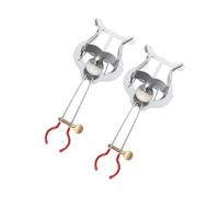 VICASKY 2pcs Metal Trumpet Lyre Sheet Music Holder Clip Secure Marching Band Music Stand for Outdoor Performances